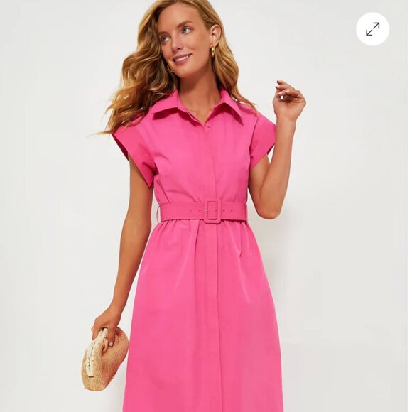 Hot Pink Chloe Dress - Picture 2 of 3